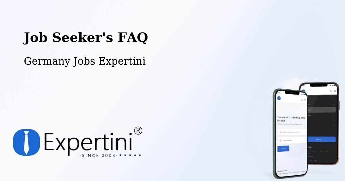 Job Seeker FAQ – Zeithain - Germany Jobs Expertini