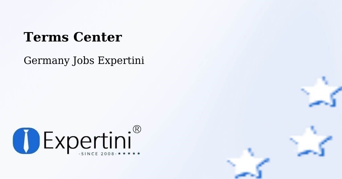 Terms of Service – Zeithain - Germany Jobs Expertini